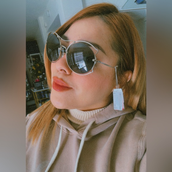 SALE❤️FINAL SALE💐MIU MIU round gradient Sunglasses ✨ - Picture 15 of 16